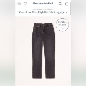 Abercrombie Ultra high rise 90s Jean